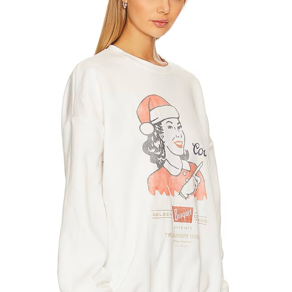 Banquet Graphic Sweatshirt - White - Picture 2 of 2